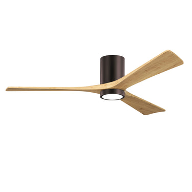 Matthews Fan Irene-3HLK Three Blade Flush Mount Paddle Fan with integrated 5CCT LED image 18