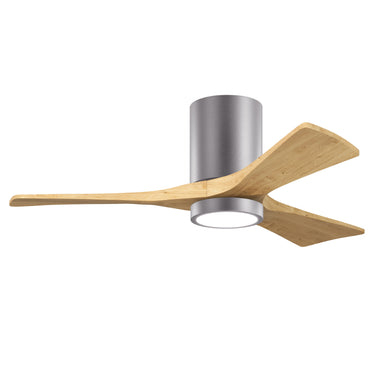 Matthews Fan Irene-3HLK Three Blade Flush Mount Paddle Fan with integrated 5CCT LED image 3