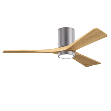 Matthews Fan Irene-3HLK Three Blade Flush Mount Paddle Fan with integrated 5CCT LED image 14