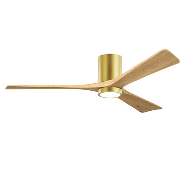 Matthews Fan Irene-3HLK Three Blade Flush Mount Paddle Fan with integrated 5CCT LED image 17