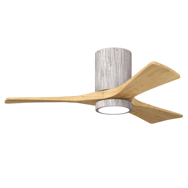 Matthews Fan Irene-3HLK Three Blade Flush Mount Paddle Fan with integrated 5CCT LED image