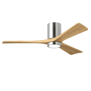 Matthews Fan Irene-3HLK Three Blade Flush Mount Paddle Fan with integrated 5CCT LED image 10