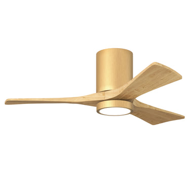 Matthews Fan Irene-3HLK Three Blade Flush Mount Paddle Fan with integrated 5CCT LED image 6