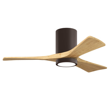 Matthews Fan Irene-3HLK Three Blade Flush Mount Paddle Fan with integrated 5CCT LED image 8