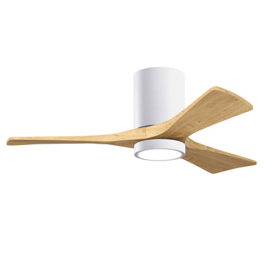 Matthews Fan Irene-3HLK Three Blade Flush Mount Paddle Fan with integrated 5CCT LED image 5