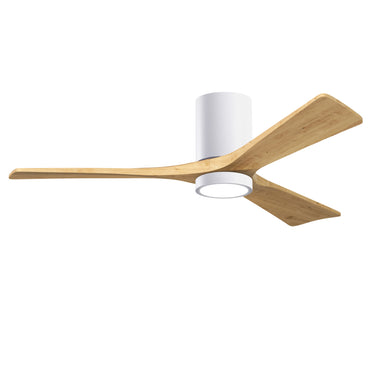 Matthews Fan Irene-3HLK Three Blade Flush Mount Paddle Fan with integrated 5CCT LED image 11