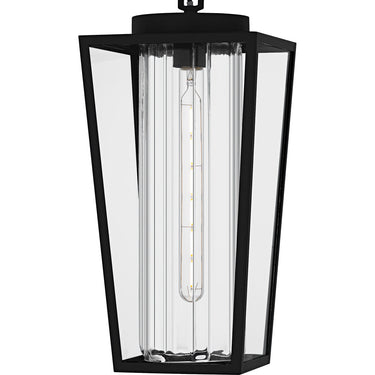 Jett 1 Light Mini Pendant in Matte Black 3