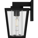 Jett 1 Light Outdoor Wall Sconce in Matte Black 4