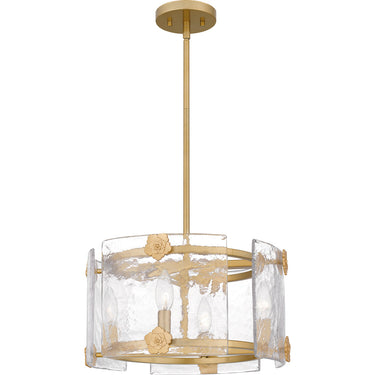 Jolie 4 Light Pendant in Light Gold 1