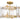 Jolie 4 Light Semi-Flush Mount in Light Gold 1