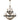Journey 9 Light Chandelier in Earth Black 1