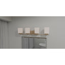 Joyner 4 Light Bath Light in Bronze Gold 4