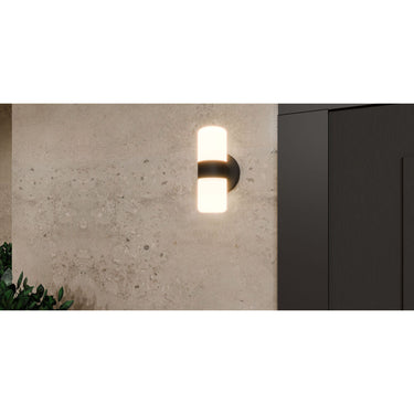 Kaia KAI8305MBK Outdoor Wall Sconce in Matte Black 2