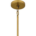 Kate 1 Light Mini Pendant in Brushed Gold 3
