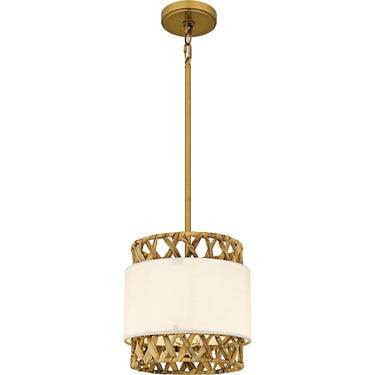 Kate 1 Light Mini Pendant in Brushed Gold 1