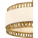 Kate 4 Light Fandelier in Brushed Gold 3