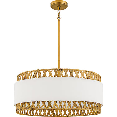Kate 5 Light Pendant in Brushed Gold 3