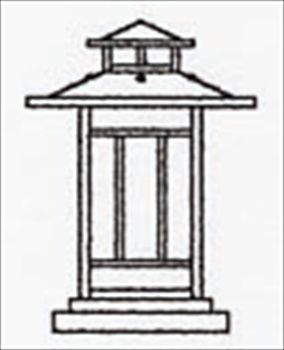 KC-9 Arroyo Craftsman Kennebec 9" Outdoor Column Mount - Crescent Harbor