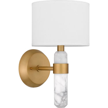 Kimberly 1 Light Wall Sconce in Brushed Weathered Brass 3
