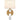 Kimberly 1 Light Wall Sconce in Brushed Weathered Brass 1