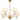 Kimberly 5 Light Chandelier in Brushed Weathered Brass 1