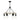 Kingsbridge 6 Light Chandelier in Earth Black 4