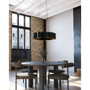 Kuzco Akira CH58040-BK/GD 40 Inch Chandelier 1