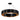 Kuzco Akira CH58040-BK/GD 40 Inch Chandelier