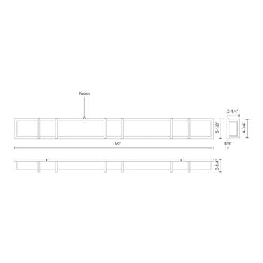 Kuzco Alberni 50-in Vanity Light 4