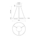 Kuzco Anello Minor PD52719 19 Inch LED Pendant 3
