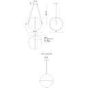 Kuzco Aries PD76716 16 Inch LED Pendant 2