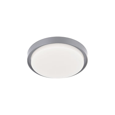 Kuzco Bailey EC44509-GY 8 Inch LED Exterior Ceiling