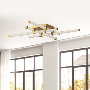 Kuzco Blade FM23534 34 Inch LED Flush Mount 1