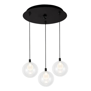 Kuzco Bolla 6-in 3 Head Multi Pendant 3