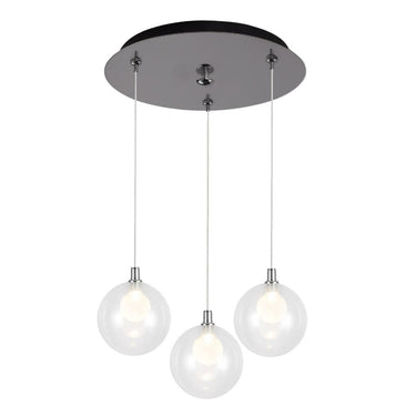 Kuzco Bolla 6-in 3 Head Multi Pendant 5