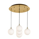 Kuzco Bolla 6-in 5 Head Multi Pendant 2