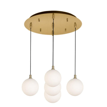 Kuzco Bolla 6-in 5 Head Multi Pendant 2