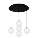 Kuzco Bolla 6-in 5 Head Multi Pendant 3