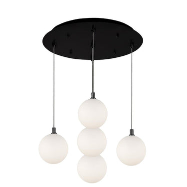 Kuzco Bolla 6-in 5 Head Multi Pendant 4