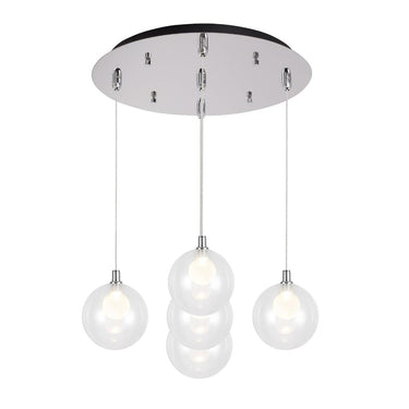 Kuzco Bolla 6-in 5 Head Multi Pendant 5