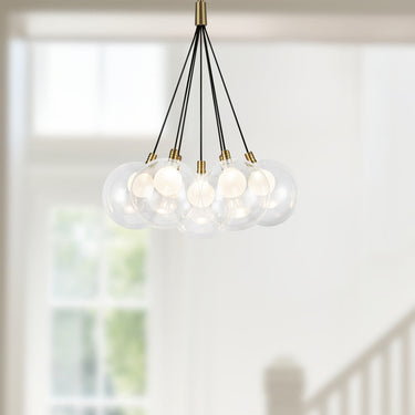 Kuzco Bolla CH3117 17 Inch LED Chandelier 3