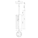 Kuzco Champagne PD4401-CH 4 Inch LED Pendant 2