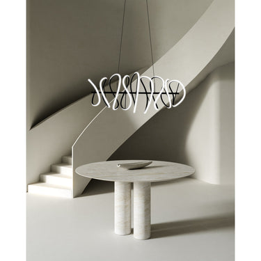 Kuzco Collide CH96442-BK-UNV-010 44 Inch LED Chandelier 1