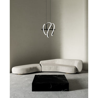 Kuzco Collide PD96416-BK-UNV-010 16 Inch LED Pendant 1