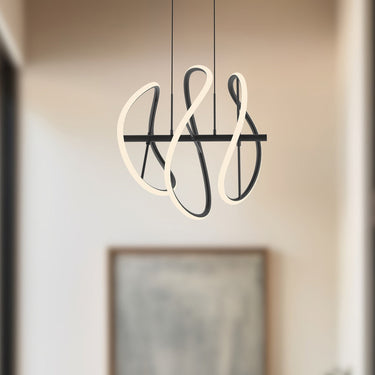 Kuzco Collide PD96416-BK-UNV-010 16 Inch LED Pendant 2