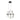 Kuzco Collide PD96416-BK-UNV-010 16 Inch LED Pendant