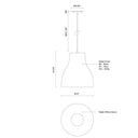 Kuzco Cradle 494213 13 Inch Pendant 2