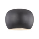 Kuzco Croft FM44614-BK/WH 14 Inch LED Flush Mount 1