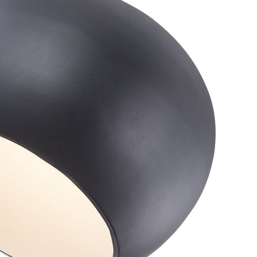 Kuzco Croft FM44614-BK/WH 14 Inch LED Flush Mount 2