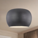 Kuzco Croft FM44614-BK/WH 14 Inch LED Flush Mount 4